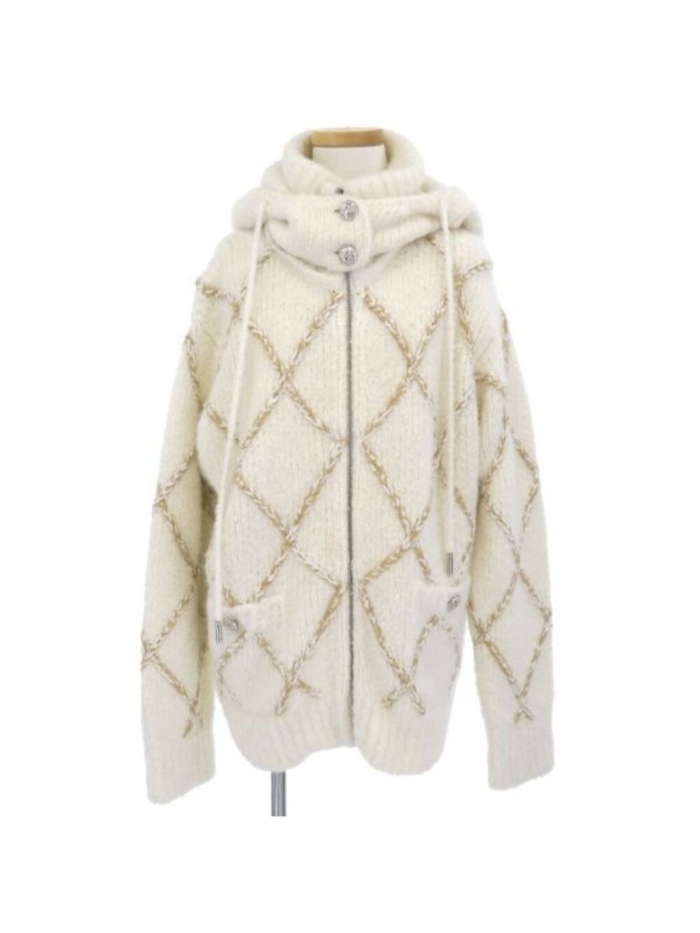 Chanel Knit Jacket Ivory